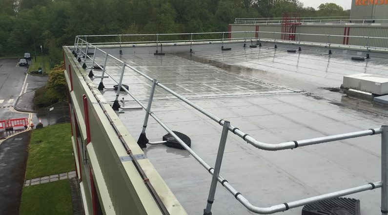 Fall Protection Cardiff Guardrail Edge Protection Systems 