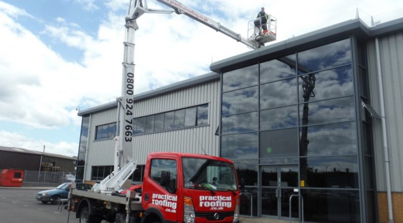Industrial Skylights Installation in Cardiff, Wales