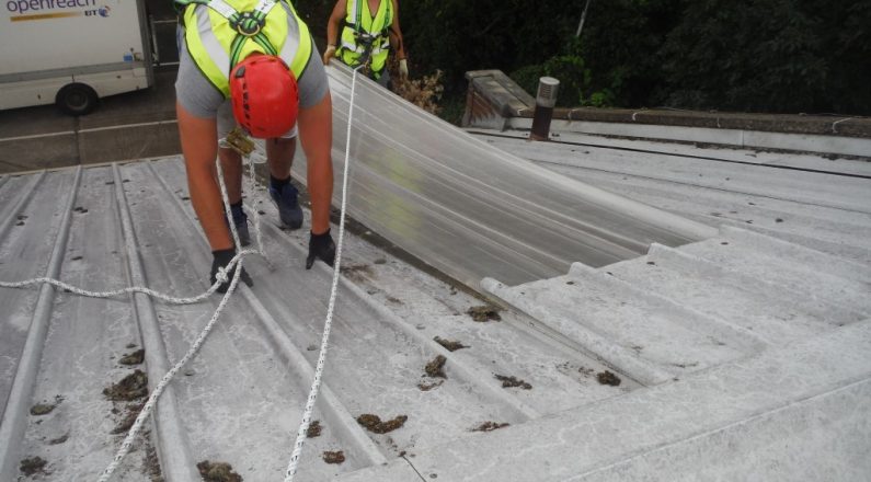 Fall Protection Cardiff Industrial Skylights Replacement